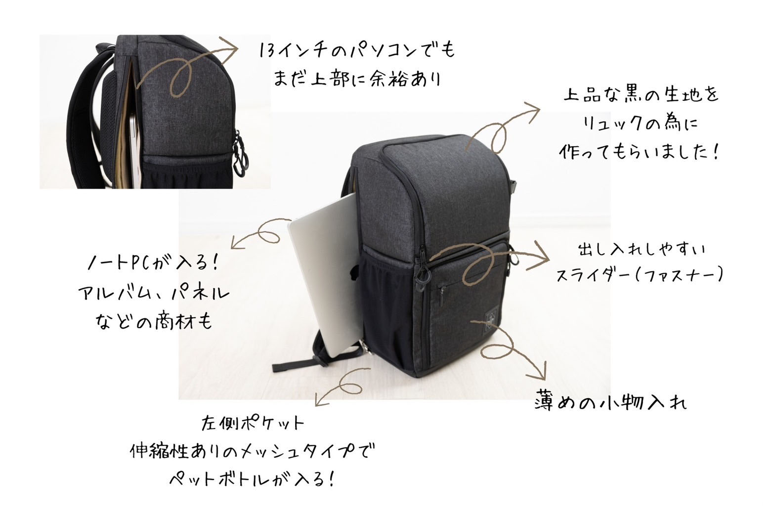 こどもとかめら オリジナルカメラリュック「Belle」オンラインショップ 